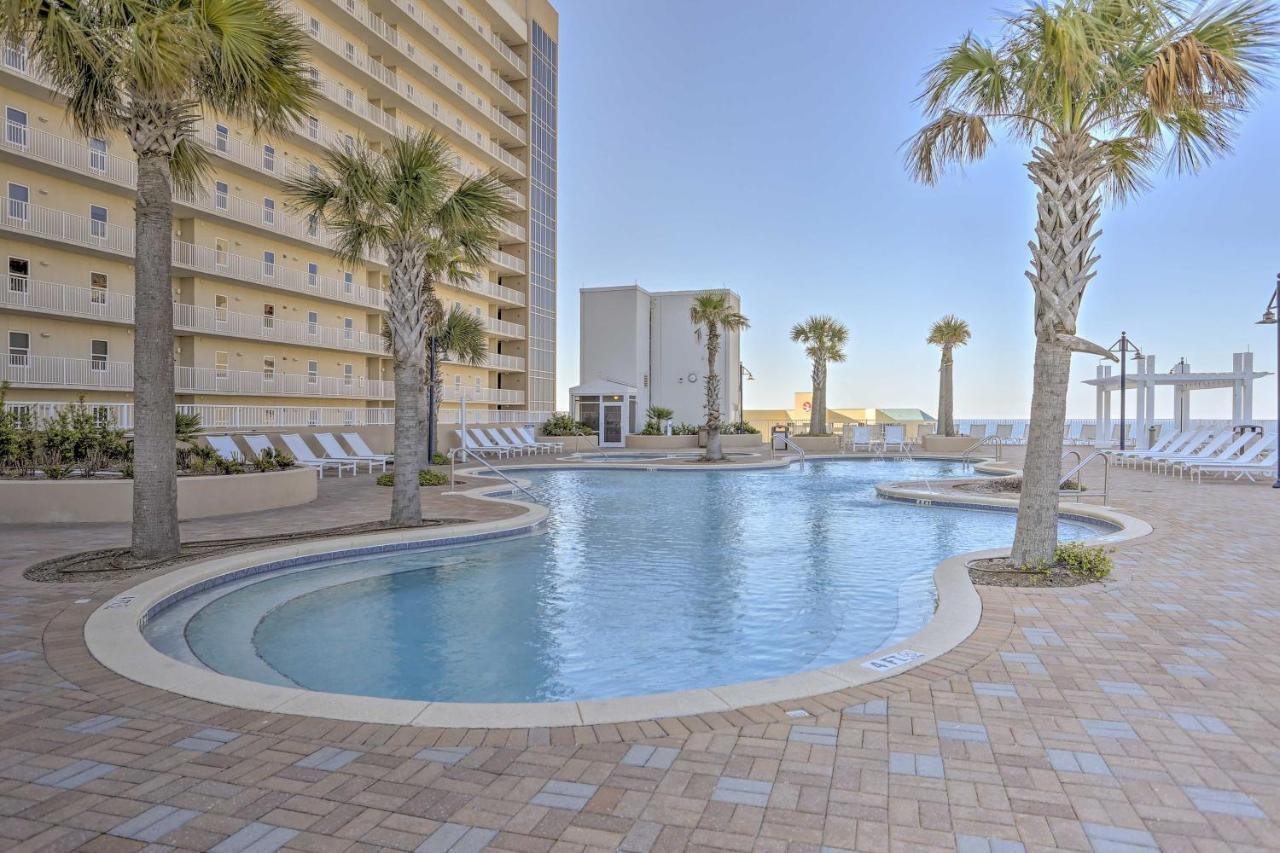Pcb Resort Condo With Balcony Walk To Beach! Panama City Beach Exterior photo